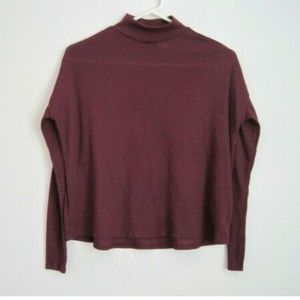 H&M Long Sleeve High Neck Shirt - Size Small